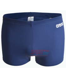 Плавки боксерки для басейну чоловічі Arena M Solid Short navy, темно-сині Плавки боксерки для басейну чоловічі Arena M Solid Short navy, темно-сині