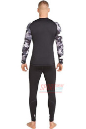 Фото 3 Термобельё мужское спортивное Rough Radical Military Black, комплект с балаклавой, чёрный, тёплый