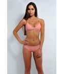 Двусторонний купальник раздельный Katrin 810-Peach Skyblue, розовый-голубой