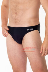 Плавки мужские ACTIX Ibiza черные [серия PRO] слип с узкой резинкой