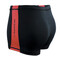 Плавки чоловічі Rough Radical Shoal, чорні з червоною смужкою фото 2 Фото 2 Плавки чоловічі Rough Radical Shoal, чорні з червоною смужкою