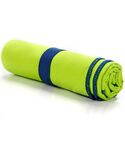 Швидковисихаючий рушник Meteor Towel L 80х130 см, з мікрофібри, салатовий Швидковисихаючий рушник Meteor Towel L 80х130 см, з мікрофібри, салатовий