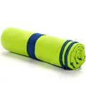 Быстросохнущее полотенце Meteor Towel S 42х55 см, из микрофибры, салатовый
