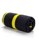 Быстросохнущее полотенце Meteor Towel XL, 110х175 см, черное Быстросохнущее полотенце Meteor Towel XL, 110х175 см, черное