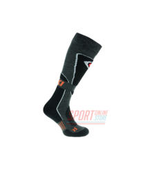 Термо носки горнолыжные, сноубордические FILMAR FACTORY SKI PROFESSIONAL, черный, серые вставки, PRO