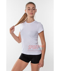 Футболка спортивна жіноча компресійна Rough Radical Capri, біла