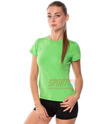 Футболка спортивна жіноча компресійна Rough Radical Capri, зелена
