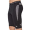 Фото 3 Спортивные мужские компрессионные шорты-тайтсы Rough Radical Rapid, черные с серыми вставками