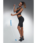 Спортивные женские шорты (велосипедки) для фитнесса BasBlack Forcefit 50, черные Спортивные женские шорты (велосипедки) для фитнесса BasBlack Forcefit 50, черные