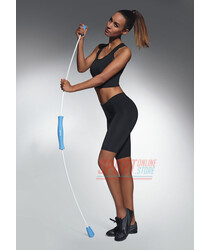 Спортивные женские шорты (велосипедки) для фитнесса BasBlack Forcefit 50, черные Спортивные женские шорты (велосипедки) для фитнесса BasBlack Forcefit 50, черные