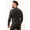 Фото 9 Рашгард (лонгслив) мужской спортивный ACTIX Energy Dry PRO лёгкий влагоотводящий, черный (графит), серый шов