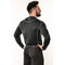 Фото 7 Рашгард (лонгслив) мужской спортивный ACTIX Energy Dry PRO лёгкий влагоотводящий, черный (графит), серый шов