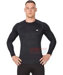 Спортивная мужская кофта лонгслив (Рашгард) Rough Radical Fury LS, черная Спортивная мужская кофта лонгслив (Рашгард) Rough Radical Fury LS, черная
