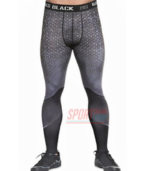 Мужские лосины для спорта (тайтсы) Bas Black Hardmen, серые