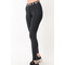 Женские спортивные лосины ACTIX Energy Dry PRO лёгкие влагоотводящие, черные (графит), серый шов фото 4 Фото 4 Женские спортивные лосины ACTIX Energy Dry PRO лёгкие влагоотводящие, черные (графит), серый шов