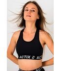 Спортивний жіночій топ Actix Athletic Black [W24101] чорний, для фітнесу та бігу