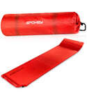 Самонадувний туристичний килимок (матрац для кемпінгу) Spokey Savory Pillow (927852), червоний