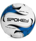 Мяч волейбольный Spokey Gravel Pro 927519, белый с синим, размер №5, ручной пошив Мяч волейбольный Spokey Gravel Pro 927519, белый с синим, размер №5, ручной пошив