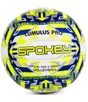 Волейбольный мяч Spokey Cumulus Pro (927516), белый с желтым и синим Волейбольный мяч Spokey Cumulus Pro (927516), белый с желтым и синим