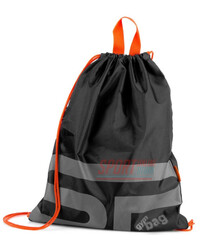 Рюкзак-мішок для змінного взуття Spokey GymBag (925489), чорний Рюкзак-мішок для змінного взуття Spokey GymBag (925489), чорний