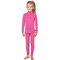 Детское термобельё для девочки Rough Radical Snowman комплект с балаклавой, розовый фото 2 Фото 2 Детское термобельё для девочки Rough Radical Snowman комплект с балаклавой, розовый