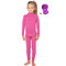 Детское термобельё для девочки Rough Radical Snowman комплект с балаклавой, розовый Детское термобельё для девочки Rough Radical Snowman комплект с балаклавой, розовый