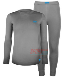 Дитяча спортивна термобілизна (термокомплект) Kifa VILOF Active Extreme для дівчинки, утеплений, сірий Дитяча спортивна термобілизна (термокомплект) Kifa VILOF Active Extreme для дівчинки, утеплений, сірий