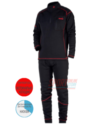 Комплект мужского универсального термобелья Norfin Nord Comfort, чёрный, для экстремальной зимы