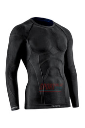 Фото 2 Комплект спортивного мужского термобелья Tervel Comfortline бесшовное, зональное, черный