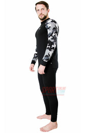 Фото 3 Термокостюм мужской спортивный (комплект термобелья) Radical Shooter теплый на микрофлисе, чёрный