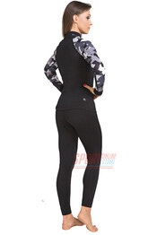 Фото 4 Спортивный женский комплект термобелья Radical Shooter теплый, черный