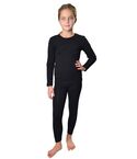 Термобельё детское для девочки JIBER Poly Thermal, комплект, чёрный Термобельё детское для девочки JIBER Poly Thermal, комплект, чёрный
