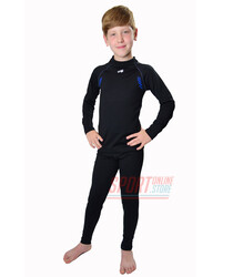 Термобілизна дитяча спортивна для хлопчика Rough Radical Edge, комплект з шапкою, чорний  [K8016]