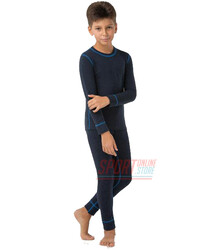 Термобельё повседневное детское комплект для мальчиков Kifa Wool Comfort тёмно синий Термобельё повседневное детское комплект для мальчиков Kifa Wool Comfort тёмно синий
