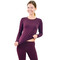 Фото 6 Термобельё женское лёгкое JIBER Soft Thermal, бордовое, комплект