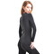 Термобілизна жіноча термокостюм Kifa Wool Comfort з вовною, чорний (графіт) фото 6 Фото 6 Термобілизна жіноча термокостюм Kifa Wool Comfort з вовною, чорний (графіт)