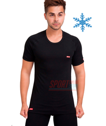 Термофутболка мужская Кифа (Kifa) VORTEX Active Comfort ФМ-633, чёрная, тёплая