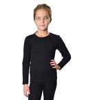 Термокофта детская для девочки JIBER Poly Thermal, чёрная