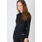 Термокофта (лонгслів) жіноча тепла ACTIX Promenade, чорна, утеплена мікрофлісом фото 3 Фото 3 Термокофта (лонгслів) жіноча тепла ACTIX Promenade, чорна, утеплена мікрофлісом