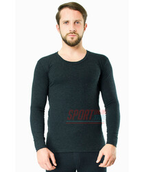 Термокофта чоловіча легка JIBER Soft Thermal, антрацит (чорна)