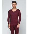 Термокофта мужская лёгкая JIBER Soft Thermal, бордовая Термокофта мужская лёгкая JIBER Soft Thermal, бордовая