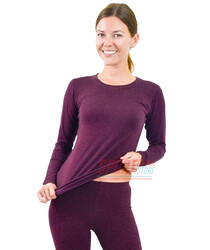 Термокофта жіноча легка JIBER Soft Thermal, бордо