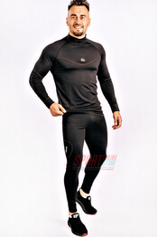 Термокостюм спортивный мужской теплый Radical Raptor с шапкой черный