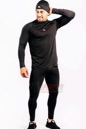 Фото 3 Термокостюм спортивный мужской теплый Radical Raptor с шапкой черный