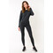Фото 3 Термокостюм женксий спортивный лёгкий влагоотводящий ACTIX Energy Dry PRO-1, черный (графит), серый шов