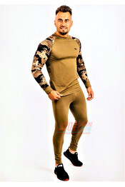 Фото 5 Термобілизна Військова ЗСУ чоловіча термокостюм з підшоломником Radical Shooter теплий, хакі