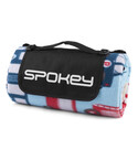 Килимок для пікніка і пляжу Spokey Picnic Cars (923498) 130х150 см, водонепроникний, блакитний з машинками Килимок для пікніка і пляжу Spokey Picnic Cars (923498) 130х150 см, водонепроникний, блакитний з машинками