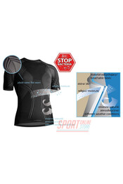 Термобельё спортивное женское Tervel Optiline комплект, бесшовное зональное, чёрный фото 4 Фото 4 Термобельё спортивное женское Tervel Optiline комплект, бесшовное зональное, чёрный