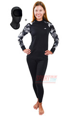 Спортивный женский комплект термобелья Radical Shooter теплый, черный