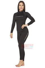 Спортивный женский термокостюм Radical Magnum теплый, черный